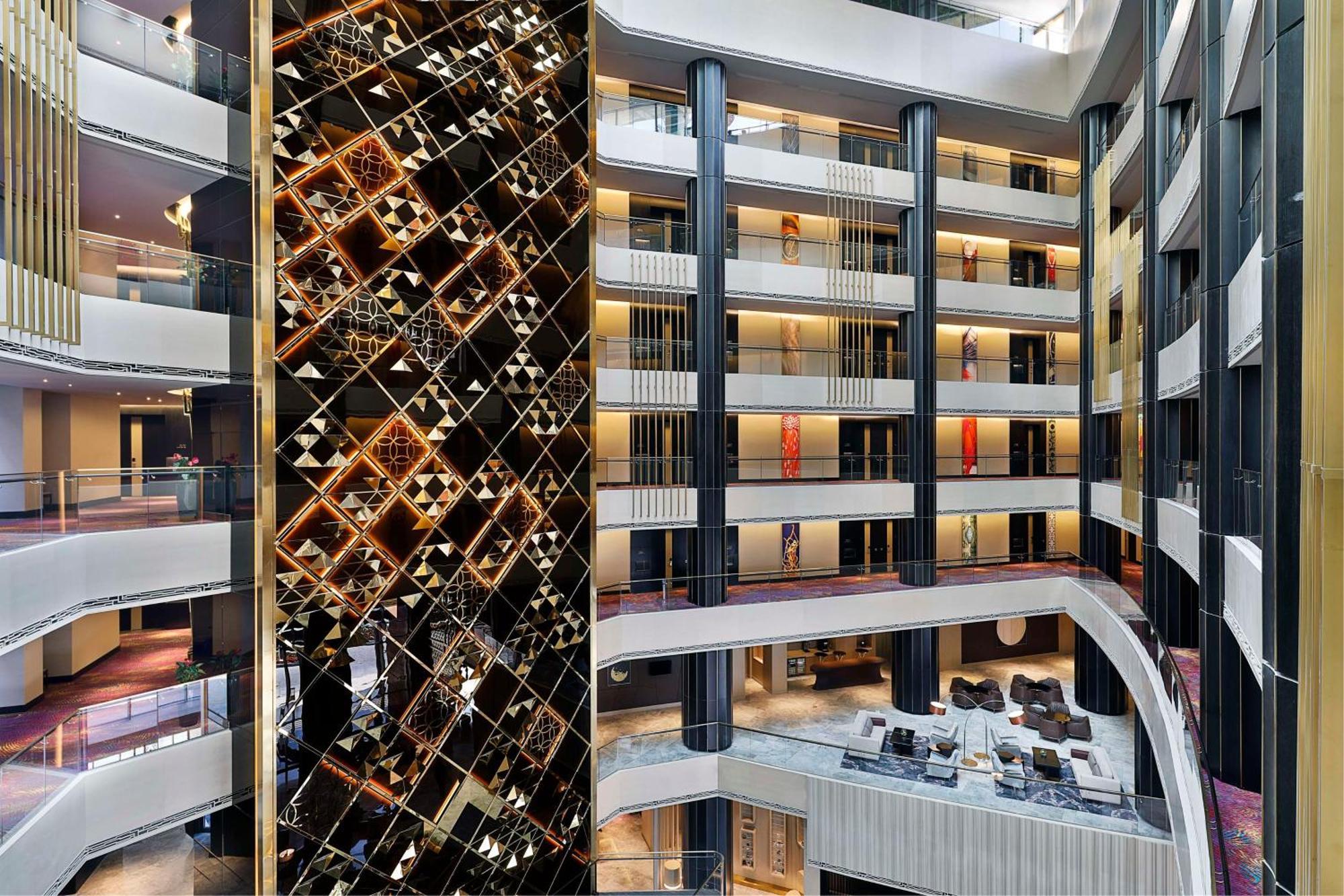 Alrayyan Hotel Doha, Curio Collection By Hilton Al Rayyan Exterior foto The interior of the hotel